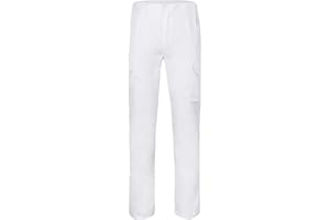 VELILLA Pantalón Multibolsillos Pantalones de utilidades de Trabajo Unisex Adulto