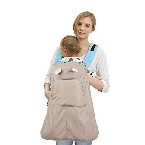 Preisvergleich Produktbild PER Universal-Fleece-Baby-Träger-Wetter-... mit Handwärmer-Taschen-wasserdichtem windundurchlässigem warmem Mantel für Winter-Herbst-Frühling