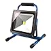 Produktbild SAILUN 20W Kaltweiß Blau LED Mit Akku Baustrahler Fluter Handlampen Flutlicht Arbeitsleuchte Tragbar wiederaufladbare Fluter IP65 (20W Kaltweiß )