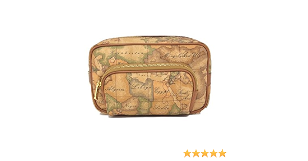 Alviero Martini Beauty Case Geo Classic Grande M035 : Amazon.it: Moda