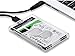 Produktbild GZ HaiQianXin USB 3.0 SATA Externe 2,5 Zoll HDD SSD Gehäuse Box Super Speed Festplatte Transparent Case 5Gbps