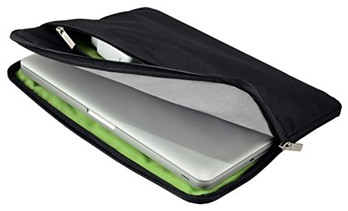 Leitz Universale Schutzhülle 13.3 Zoll (geeignet für Laptop, Ultrabook oder Mobilgeräte, Polyester, Complete), Schwarz, 60760095 - 2