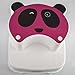 Baby Double Step Stool - The Winking Panda by LuvdBaby | Stepping Stool for Children | Perfect for Boys and Girls Bathroom or Toddler Toilet Training | Anti-Slip Childs Foot Stool