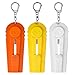 Produktbild DECARETA 3 Stück Cap Zappa Bier Flaschenöffner mit Schlüsselanhänge Coole Kronkorken Schleuder für Jeder Party, Eisstisch (Weiß, Orange, Gelb)