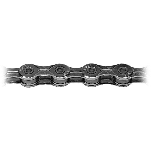  KMC Chain X-10-EL Cadena Estrecha, Unisex, Gris, 114 eslabones
