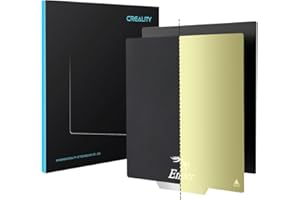 CREALITY 3D Offizielle Creality Ender 3 Double Sided PEI Sheet Magnetische Flexible Stahl Build Plate 235x235mm, glatte strukturierte beheizte Bett Plattform für Ender 3 V2/3 Pro/3 S1/3 S1 Pro Ender 5/5 Pro