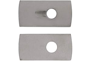 TPM GO Lock Core Puller Accessories,Locksmith Pick Tools Lock Puller Fitting Lock Nail Puller Replacement (2 Packs Flange)