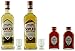 Produktbild AKTION: 1x Soplica Haselnuss + 1x Soplica Walnuss + 2x Free Shot Glas + 1x Soplica Himbeere (klein) + 1x Soplica Pflaume (klein) | Probierset | 2x 0,5 Liter | 2x 0,1 Liter