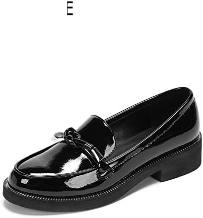 Lady low help shoes,round head low heel toe shoe-A Foot length=22.3CM(8.8Inch)