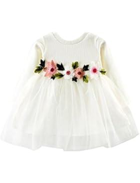 hibote Mädchen Kleider, Baby Mädchen Cartoon Prinzessin Party Kleid 0-36 Monate Kleinkind Kinder Kleidung Neugeborenen...