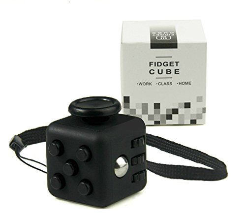 Fidget Cube Toy, to Relieves Stress and Anxiety Attention , Pefect for ADHD Children and Adults (Black) Fidget Cube Toy, to Relieves Stress and Anxiety Attention , Pefect for ADHD Children and Adults (Black)