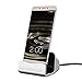 Produktbild Keason Hervorragend Dock Ladegerät Micro USB Kabel Dock Stand Lade USB Power Dock Ladegerät Für SE 5 5 S 5C 6 6 S 7 Plus Sync Daten, Silber