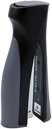 ELMERS X-Acto Grip 2 Standup Heavy Duty Manual Stapler, Full Strip, Black (73080)