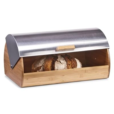 Zeller 2057807 Boîte à Pain Marron 39 x 23 x 18,5 cm