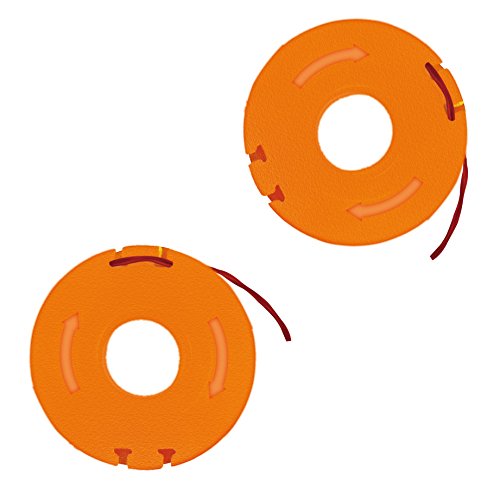 Worx Ersatz-Fadenspule für Rasentrimmer, orange, 6.5 x 6.5 x 2.2 cm, WA0004.1