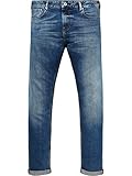  Scotch & Soda Skim Vaqueros Straight, Azul (Goodie 2192), W33/L34 para Hombre
