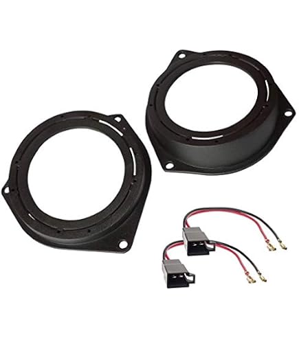 Tomzz Audio Adaptateurs Haut-Parleurs DIN (Set De 2) - Compatible Citroën Peugeot Fiat Toyota