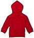 Levi's Baby Boys 0-24m N91708A Zipper Hoodie, Red, 6-12 Months (Manufacturer Size:6 Months)