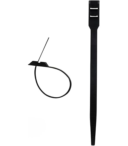 Zenitech Set 100 Fascette Fermacavo Con Tasselli - Diametro 16-32 Mm, Bianco, Per Interno/Esterno