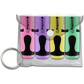 Edding 7 mini fosforlu kalem 4'l&uuml; set pastel karışık