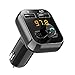 Produktbild Sape Bluetooth FM Transmitter Wireless Digital Radio AUX KFZ Transmitter Empfänger KFZ Adapter MP3-Player unterstützt TF/SD Karte, Auto FM Transmitter mit zwei USB-Ausgängen für iPhone Samsung
