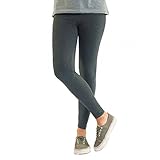Blickdichte Damen Leggings aus Baumwolle Leggins...