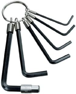 Cyclepro CPT514 Hex Key Ring Set - Black