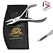 BeautyTrack® - Toenail Cutters clippers for ingrown toenails - Professional Heavy Duty Surgical Grade Stainless Steel Toe-nail Clipper Cutter For Thick and Ingrown Nails for Chiropodists, Podiatrists and Personal Use- Flame Point (5.25 inches)- Cut Design- Double Spring- Mirror Finish