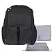 Damai Eco Travel Backpack Nappy Changing Bag with Insulated Bottle Pocket and Changing Pad (Black)