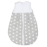 Baby Schlafsack Baumwolle Vierjahreszeiten Kinderschlafsack Wattierter Babyschlafsack ohne Ärmel Frühling Herbst Winter