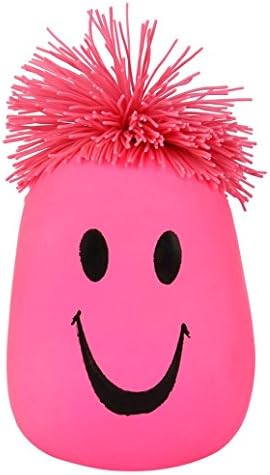 Mochi Squishy, SEWORLD Super Stretchy Moody Face Stress Ball Smile Face Squeeze Toy Time Killing Toy Children Gift (Pink)