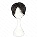 Price comparison product image COSPLAZA Black Anime Cosplay Wig Synthetic Hair Attack on Titan Levi