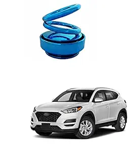 PRIKNIK Solar Energy Rotating Car Perfume with Long Lasting Organic Fragrance, Feel-Good Premium Car Air freshener Compatible with Hyundai Tucson