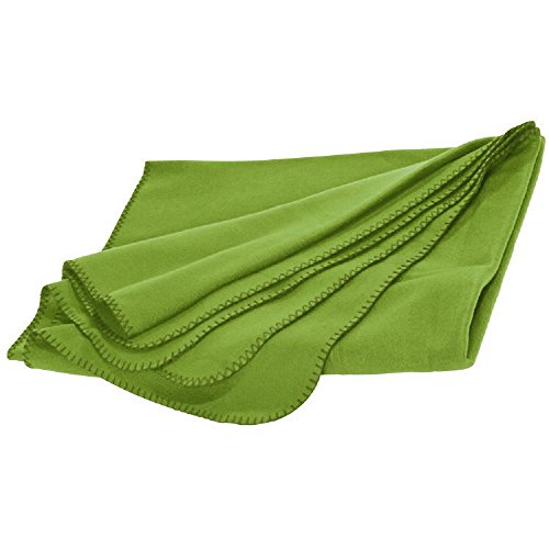 XL Fleecedecke und Kissen in einem, apfelgrün, ca. 180×120 cm - 2