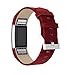 Produktbild Mode-Strap,Moeavan Passend für Fitbit Charge 2 Gürtel, verstellbarer Ersatzsportgürtel für Fitbit Charge 2 Fitness-Armband-Zubehör mit Metallanschlüssen (rot)