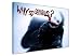Produktbild Joker aus Batman Dark Night Zitat „Why So Serious“ Leinwandbild Kunstdruck Hollywood Legends Bilder DC Comics Print Pop Art, canvas holz, 7- 30" X 20" (76CM X 50CM)
