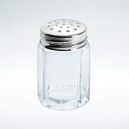 Salzstreuer Silber Kristall rund