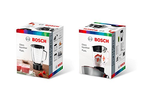 Bosch MUZ9MX1 ThermoSafe Glasmixer mit Edelstahl-Messer für Küchenmaschine OptiMUM - 2