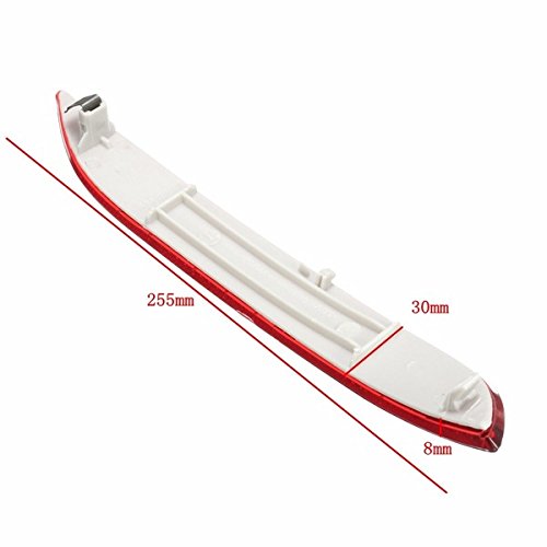 YONGYAO Paar Red Rear Bumper Reflektor Licht Für BMW 5Er E60 525I 528I 530I 535I 545I