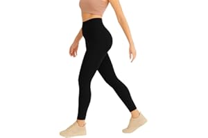 Suyamir Leggings Donna Vita Alta Made in Italy – Push Up Modellanti, Morbidi e Coprenti – Elasticizzati Traspiranti per Sport, Yoga, Fitness e Tempo Libero