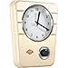 Produktbild Wesco - Küchenuhr, Wanduhr, Uhr - Farbe: Beige, Mandel - Retro