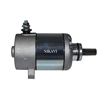 NIKAVI SM35 Self Starter Motor Assembly Compatible for Hero Glamour