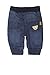 Steiff Baby Girls Hose Jeans Trousers, Blue (dark Blue Denim Blue 0012), 86
