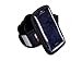 Produktbild Navitech Schwarzes/silbernes Wasserabweisendes Sport, Jogging Und Lauf Armband Mit Reflector Streifen Für Das Blackberry: BB9790, BB9900, BB10, Sony: Xperia Micro, Go, S, P, U. Nokia: Lumia 800. Sony Ericsson: Xperia S, Xperia Arc S, Xperia Neo V, Xperia Ray, Xperia Pro, Aspen.