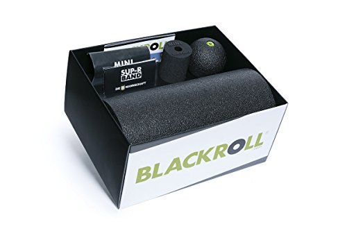 DIE MANNSCHAFT BLACKROLL DFB PERFORMANCE KIT – das Original. DFB-Set bestehend aus STANDARD Faszienrolle, BALL 08, MINI, SUP-R BAND & MINI BAND - 2