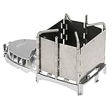 ofenberg turm Mit einem speziellen Gebläsesystem kann die Feuerkraft reguliert werden und die Verbrennungseffizienz verdoppelt sich.