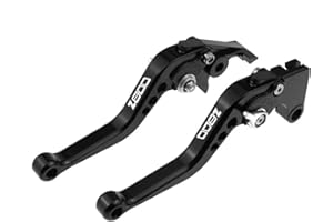 YP YUANPEI Pour z800 Z800E 2013 2014 2015 2016 moto levier de frein court réglable levier d'embrayage CNC accessoires de moto (noir)