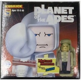 Planet set H Mutant Human with Subway Stage of Kubrick PLANET OF THE APES monkey (japan import)