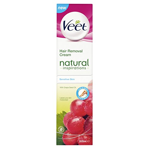 Veet Naturals Hair Removal Cream for Sensitive Skin, 200ml