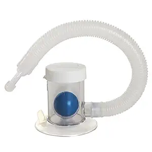SoulGenie Breath Measurement Device | Compact & Hygienic Lung Exerciser| Manual Graded Setting to Monitor Progress